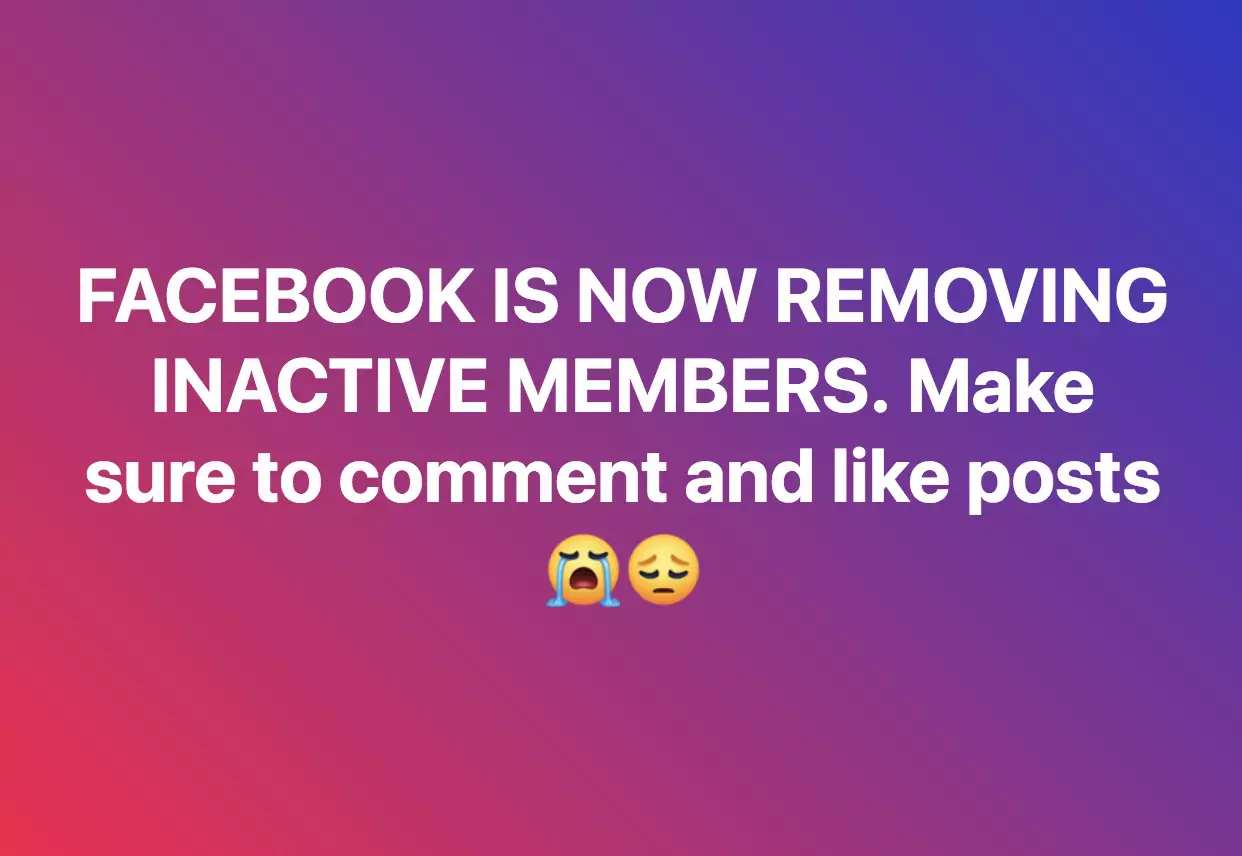 Why have my Facebook Group members reduced?