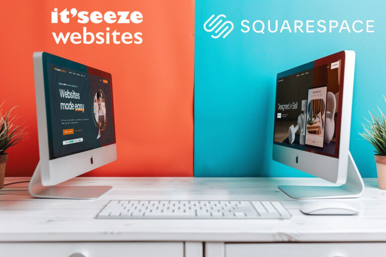 Our top-rated web design service vs Squarespace website builder