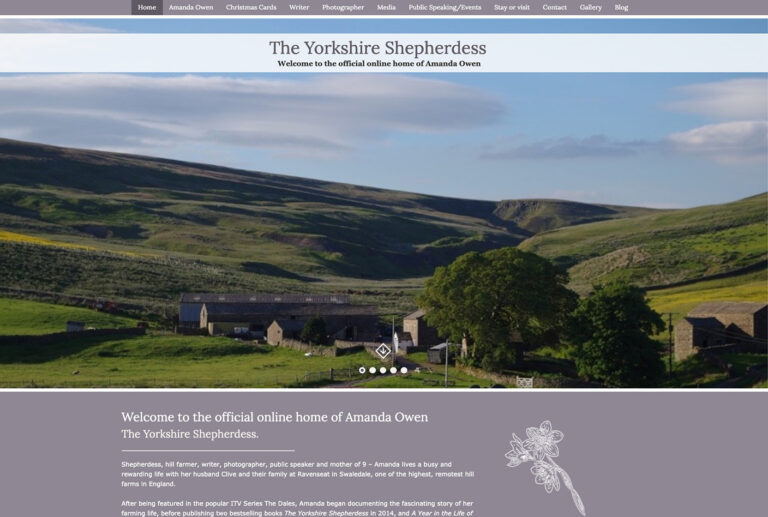 The Yorkshire Shepherdess – Website Design Case Study – it’seeze